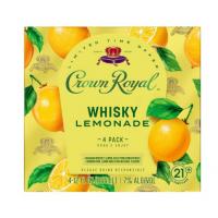 Crown Royal - Whiskey Lemonade 4 Pack (4 pack 375ml cans) (4 pack 375ml cans)