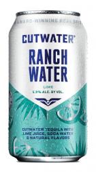 Cutwater - Tequila Lime Ranch Water (4 pack 12oz cans) (4 pack 12oz cans)