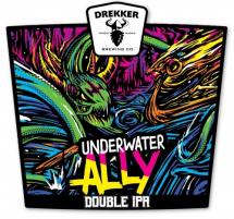 Drekker - Underwater Ally Double IPA (4 pack 16oz cans) (4 pack 16oz cans)