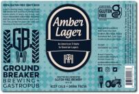 Ground Breaker - Amber Lager (4 pack 16oz cans) (4 pack 16oz cans)