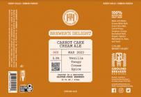 Ground Breaker - Carrot Cake Cream Ale (4 pack 16oz cans) (4 pack 16oz cans)