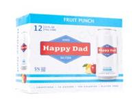 Happy Dad - Fruit Punch Hard Seltzer (12 pack 12oz cans) (12 pack 12oz cans)