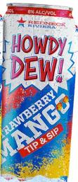 Howdy Dew - Strawberry Punch Can (16.9oz bottle) (16.9oz bottle)