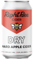 Right Bee - Dry Hard Cider (6 pack 12oz cans) (6 pack 12oz cans)