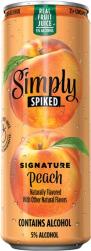 Simply Spiked - Peach (24oz bottle) (24oz bottle)