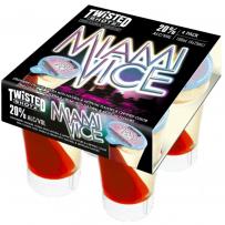 Twisted Shotz - Miami Vice Shots (100ml 4 pack) (100ml 4 pack)