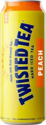 Twisted Tea - Peach Hard Iced Tea (12 pack 12oz cans) (12 pack 12oz cans)