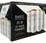 Basic Hard Selzter - Variety Pack (12 pack 12oz cans)