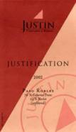 Justin - Justification Paso Robles 2021 (750ml)