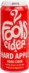 2 Fools Cider - Apple Cider 4 Pack (4 pack 16oz cans) (4 pack 16oz cans)