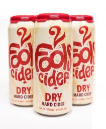 2 Fools - Dry Hard Cider (4 pack 16oz cans) (4 pack 16oz cans)