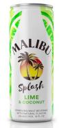 Malibu - Splash Lime Coconut 4pk Cans 0 (414)